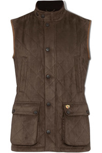 2021 Alan Paine Mens Felwell Quilted Waistcoat FELGQWC - Wren